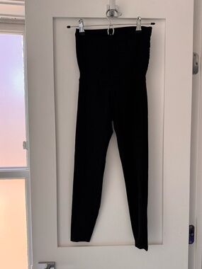 Beyond the Bump Black High-Rise Maternity Leggings